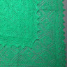 Оренбургский ажурный платок-паутинка арт. A 110-12 зеленый