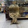 Самовар на дровах 45 литров желтый цилиндр